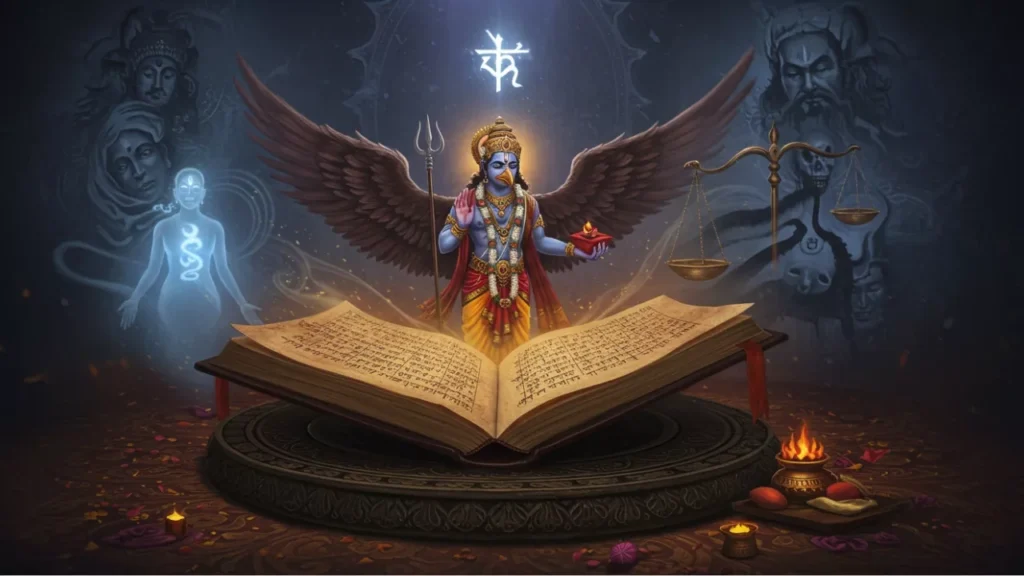 Image of a open puranas - Pitru Dosha remedies