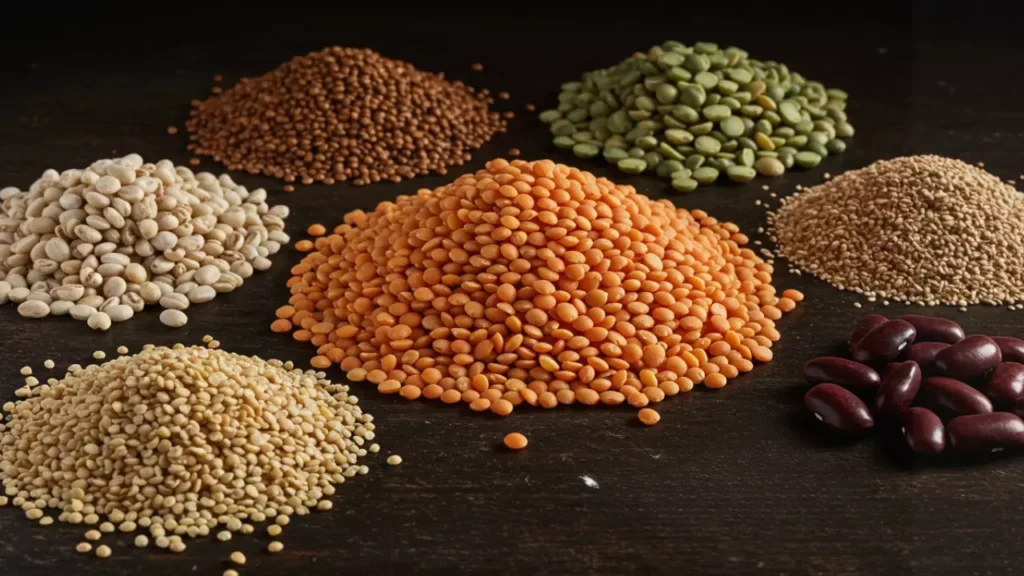 Image of different type of pulse- Pitrupaksha grain restrictions