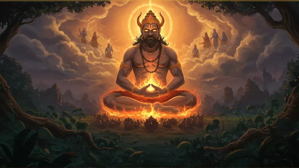 Gayasur in gaya- Legend of Gayasura